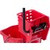 Carlisle 3690805 Mop Bucket Combo 26 qt. Polyethylene Red Side Press