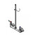 T&S Brass B-0133-09 Faucet 8" OC wall mount with 18" riser
