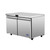 Atosa AUF48SD 11.8 Cu. Ft. Stainless Steel 2 Solid Doors Reach-In Undercounter Freezer- 115 Volts