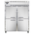 Continental Refrigerator 2RESNSAHD 57" W Two-Section Solid Door Reach-In Extra-Wide Refrigerator