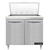 Continental Refrigerator D36N15M 36" W Two-Section Two Door Designer Line Mighty Top Sandwich Unit
