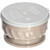 Dinex DX330031 Turnbury 9 oz Latte Insulated Pedestal Base Bowl