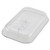 Winco CRKC-10 10"W Clear Rectangle Plastic / Poly - Cover