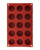 Matfer Bourgeat 257914 Gastroflex Mini Muffin Mold 1-3/4" Dia. x 1-13/16"H Mini- Muffins Food Grade Silicone