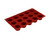 Matfer Bourgeat 257914 Gastroflex Mini Muffin Mold 1-3/4" Dia. x 1-13/16"H Mini- Muffins Food Grade Silicone