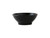 Tuxton BBB-2508 6-3/4" 25 Oz. Ceramic Black Round Menudo/Salad Bowl (1 Dozen)