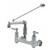 T&S Brass B-0665-BSTR-CVB Service Sink Faucet 8" centers wall mount