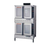 Blodgett DFG-100 DBL Natural Gas Double-Deck Convection Oven - 55,000 BTU/Deck