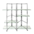 Eastern Tabletop ST1880G 60"W x 24"D x 76"H 18/10 Stainless Steel Mobile Buffet Display System