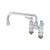T&S Brass B-0225-CC-CR Double Pantry Faucet deck mount 4"