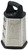 Winco GT-401 5"L x 5"W x 8"H Black Stainless Steel Grater