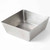 American Metalcraft SSQ117 254 Oz. Stainless Steel Square Bowl
