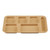 Cambro PS1014161 10"W Red Rectangle Penny-Saver School Tray - 24/Case