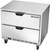 Beverage Air UCRD36AHC-2 36"W One-Section Reach-In Undercounter Refrigerator