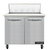 Continental Refrigerator SW36N10C 36" W Two-Section Two Door Sandwich Unit