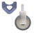 Metro 5Mdrxa Stem Caster Rigid 5" Dia. 1-1/4"W Face Flat 250 Lb. Capacity