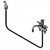T&S Brass B-1151 Faucet Workboard 8"