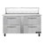 Continental Refrigerator SW60N16-D 60" W Two-Section Four Drawer Sandwich Unit