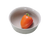 Bon Chef 9130BLKSPKLD 2 Qt. Ceramic Black Speckled Round Tulip Bowl