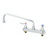 T&S Brass B-1123-CR Faucet Workboard swivel deck mount 12"