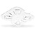 Carlisle 3068907 PolyCarbonate Clear Storplus Drain Shelf