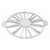 Winco PCM-1012 10" Dia. 10 & 12 Slices Polypropylene Cake Marker