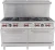 Vulcan SX60-10B-LP 60" Liquid Propane SX Series Restaurant Range - 340,000 BTU