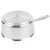 Vollrath 47740 2.25 Qt. Stainless Steel and Aluminum Clad Bottom Intrigue Stainless Steel Sauce Pan