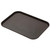 Cambro 1216CT138 12" x 16.31" Fiberglass Tavern Tan Rectangular Camtread Serving Tray - 12/Case