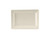 Tuxton BEH-0803 Ceramic White Rectangular Plate (1 Dozen)