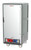 Metro C537-MFS-U-GY C5 3 Series Gray 3/4-Size Insulated Moisture Heated Holding & Proofing Cabinet with Solid Doors and Universal Wire Slides - 120 Volts