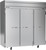 Beverage Air HRS3HC-1S 78" W Three-Section Solid Door Reach-In Horizon Series Refrigerator