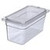 Carlisle 10276U07 Flat Polycarbonate Clear Storplus Universal Lid