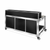 Eastern Tabletop H975BCBKS Hub Buffet Black Laminate Bar Kit