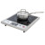 Admiral Craft IND-A120V 2.75" H Single Countertop Induction Cooker - 120 Volts