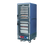 Metro C539-MDC-L-BU C5 3 Series Blue Full-Size Insulated Moisture Heated Holding & Proofing Cabinet with Clear Dutch Doors and Lip Load Slides - 120V