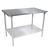 John Boos ST6-3096GSK 96"W x 30"D Stainless Steel Flat Top Work Table