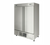 Infrico USA IRR-AN49MX 54.5" W Two-Section Solid Door Reach-In Dual Temp