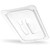 Carlisle 10230U07 Solid Polycarbonate Clear Storplus Universal Lid