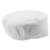 Winco CHPB-3WR White Pillbox Hat