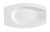 CAC China HSD-10 Bone White Porcelain Free Form Accessories Platter (2 Dozen Per Case)