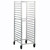 Lakeside 8522 63" H 18 Pan Aluminum Open Sides Roll-In Cooler Rack