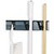 Carlisle 4073100 18" W ABS Plastic Flo-Pac Roll 'N Grip Broom/Brush Holder System