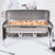 Vollrath T3500 8 Qt. Stainless Steel Rectangular Roll Top Chafer