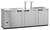 Hoshizaki DD95-S 95.5" Three-Section Solid Door Draft Beer Cooler