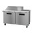 Hoshizaki SR60B-18M 60" W Two-Section Two Door Reach-In Steelheart Series Mega Top Refrigerator
