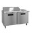 Hoshizaki SR60B-18M 60" W Two-Section Two Door Reach-In Steelheart Series Mega Top Refrigerator