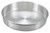 Winco ACP-083 8" x 3" Round Aluminum Layer Cake Pan