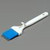 Carlisle 4040114 2" Wide Plastic Handle With Hook Nylon Blue Sparta Meteor Pastry/Basting Brush