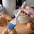 Carlisle 4040114 2" Wide Plastic Handle With Hook Nylon Blue Sparta Meteor Pastry/Basting Brush